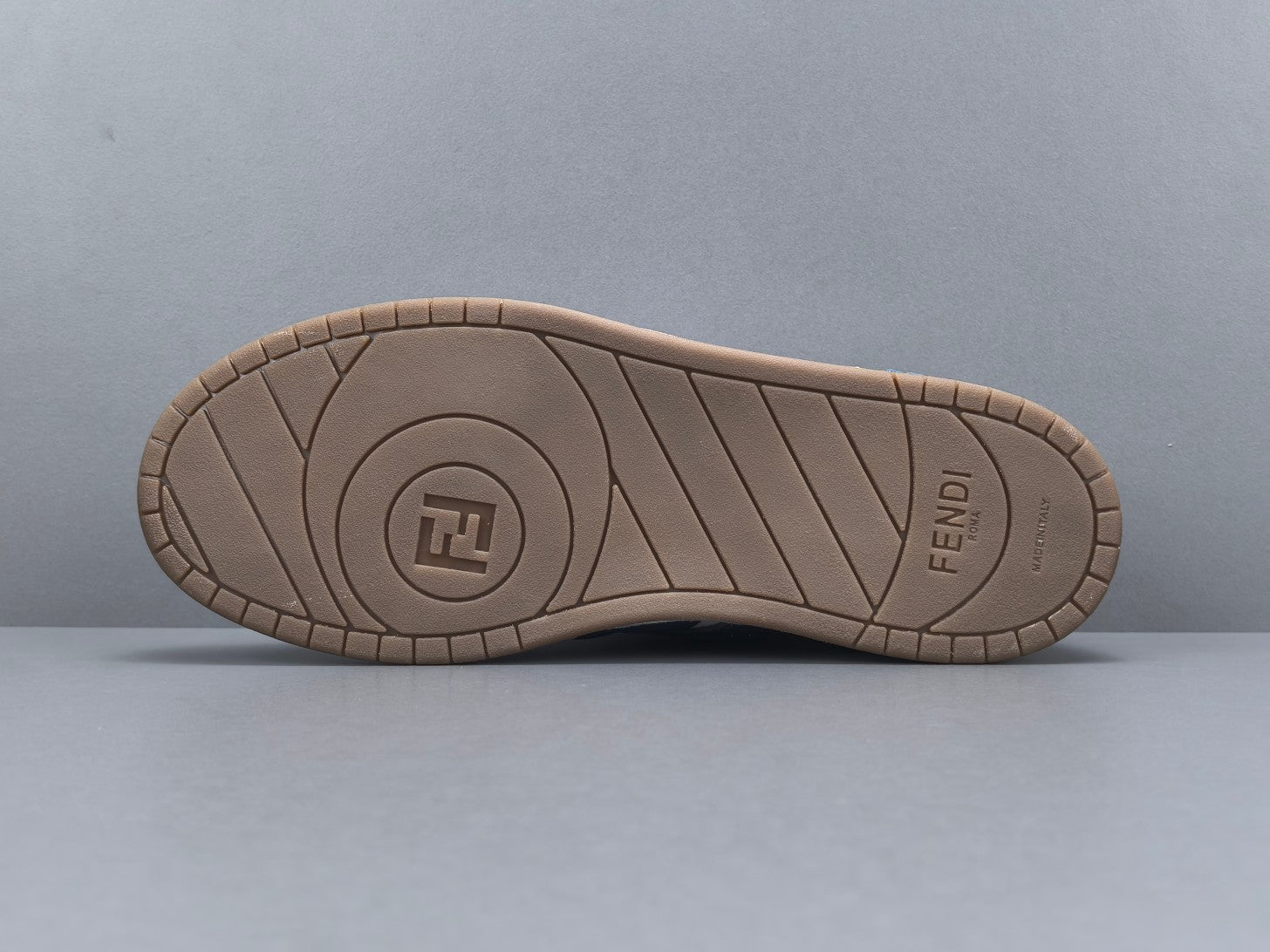 Fend! Match Panelled Suede Sneakers