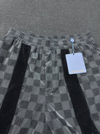 LV Flocked Damier Technical Casual Sweatpants