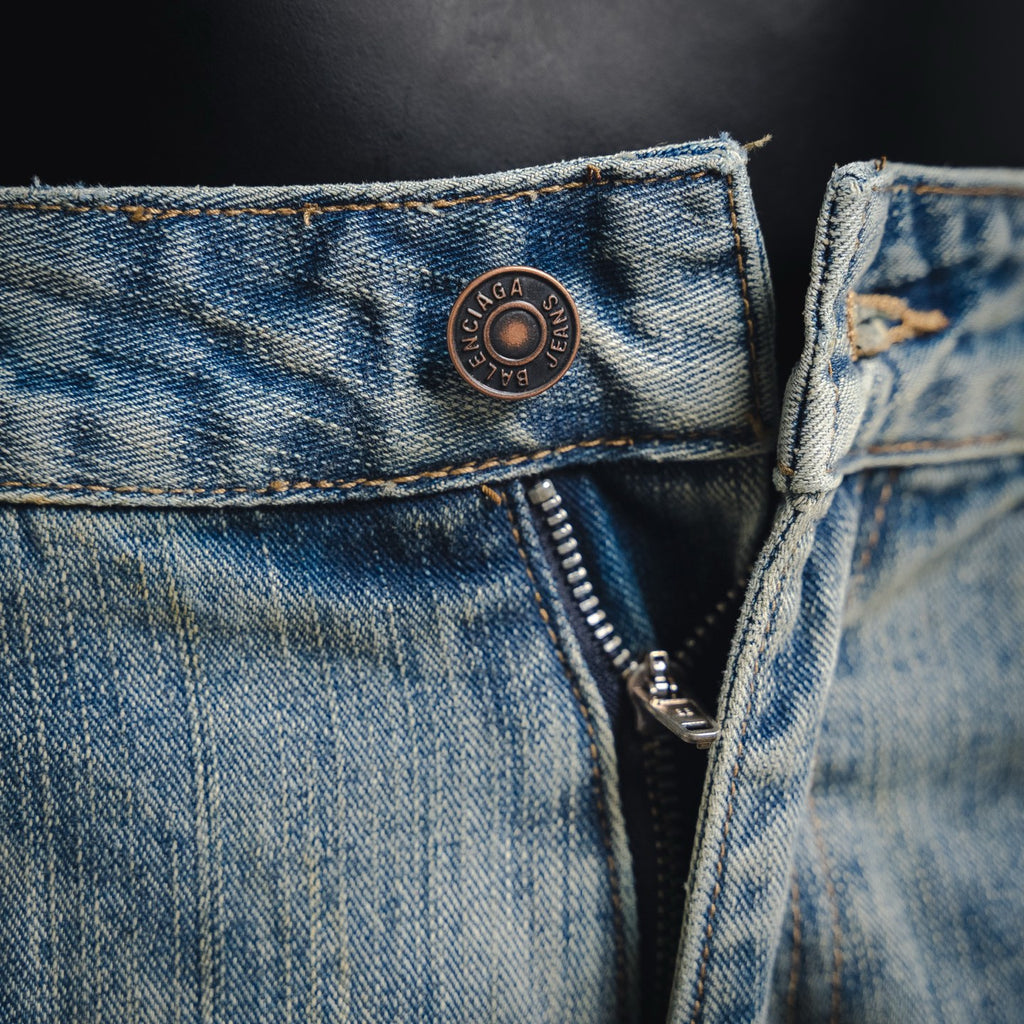 Balencia! Baggy Jeans Ring Denim
