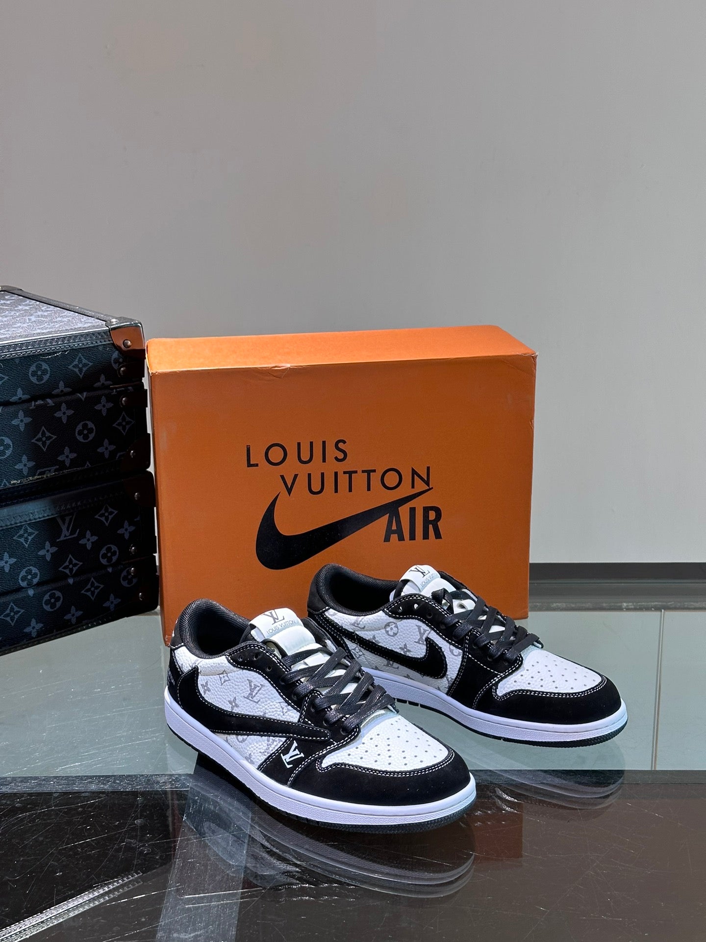 LV x Nike Dunk Low Sneaker