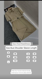 Fendi Brown Denim Dress