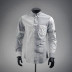 Thom Brown! Adjustable Armbands Two-Tone Shirt
