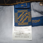 LV Monogram Straight Cut Jeans