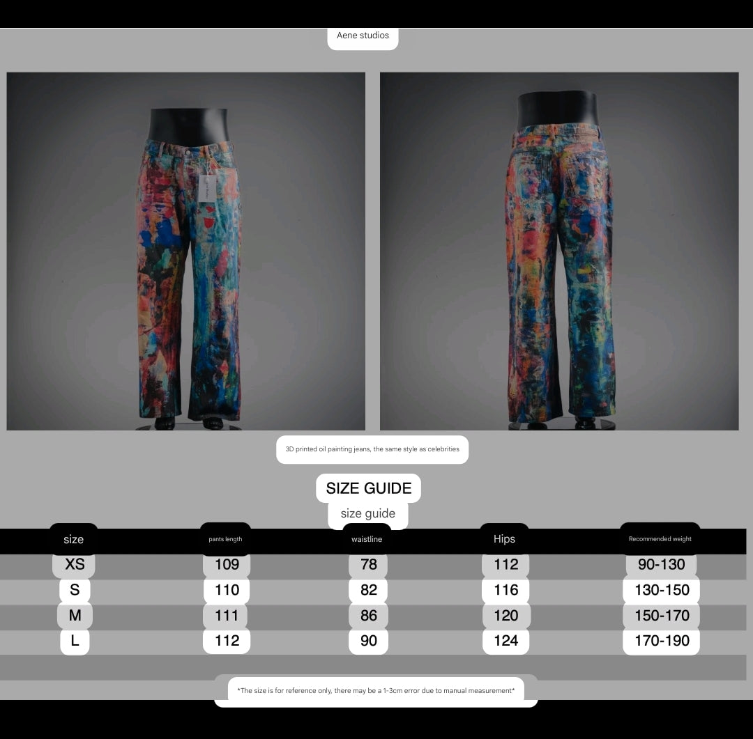Acne studio! Loose fit jeans - 1981F