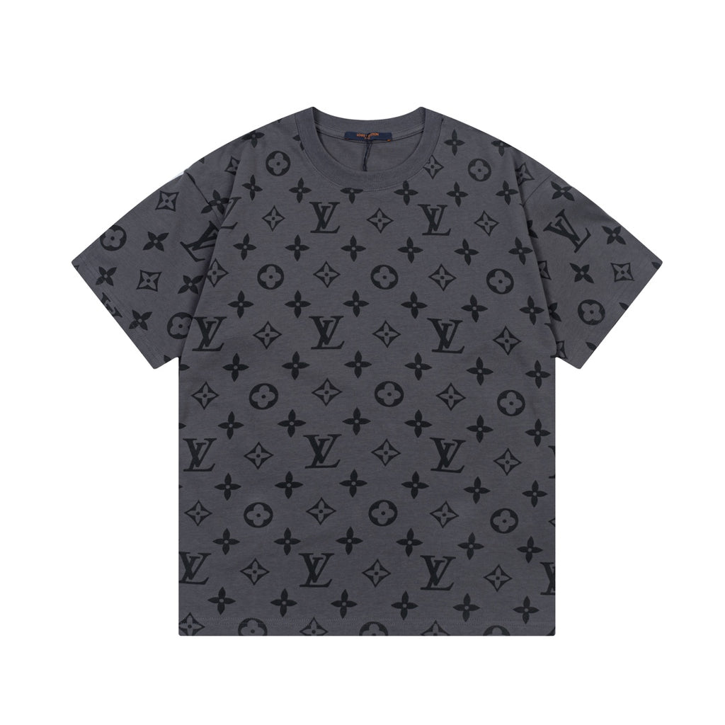 T-shirt à manches courtes avec logo LV
