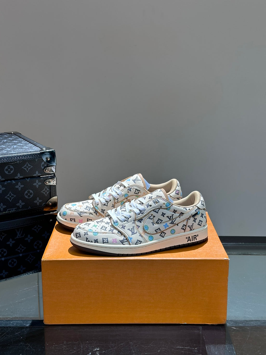 LV x Nike Dunk Low Sneaker