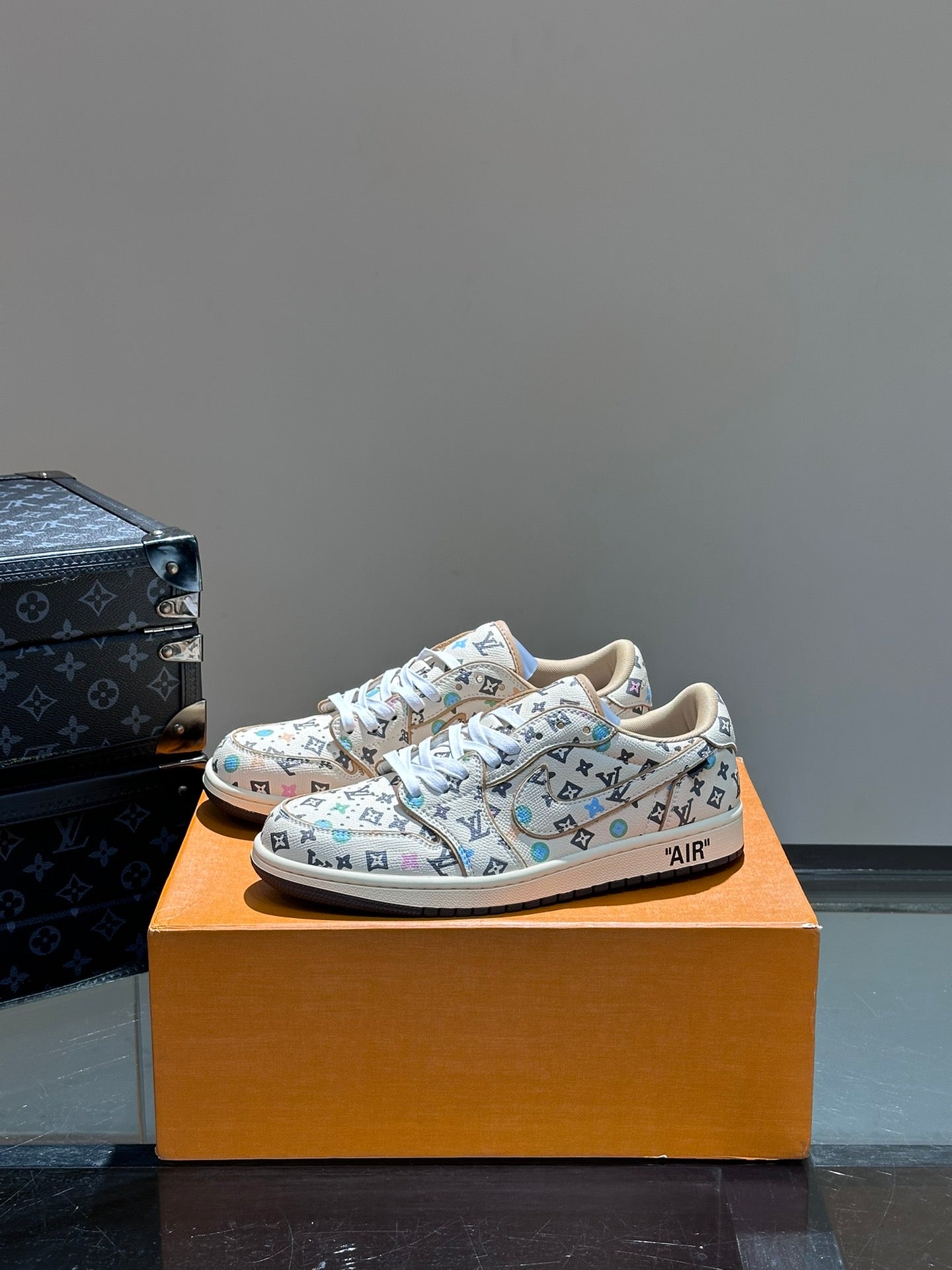LV x Nike Dunk Low Sneaker