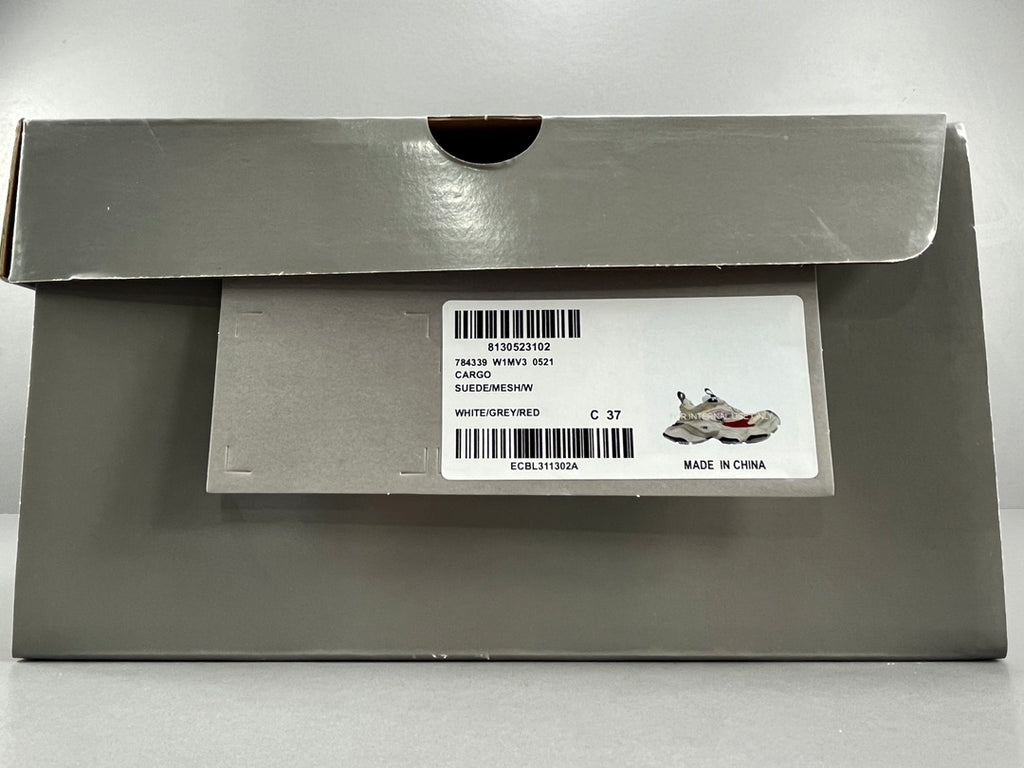Balenciag! Cargo Round Toe Lace-Up Sneaker