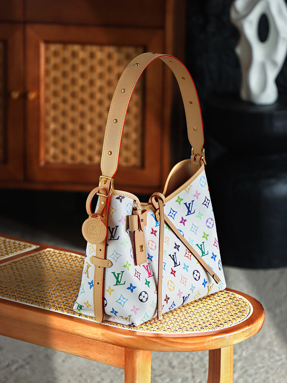 حقيبة يد مونوغرام من LV x TM CarryAll PM