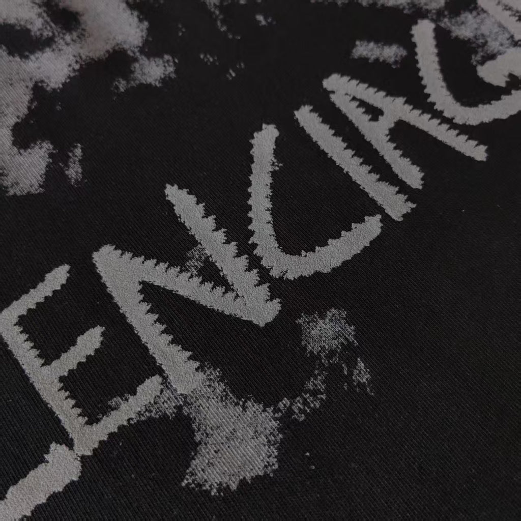 Balenciag! Sunglasses Graffiti Short-Sleeved T-Shirt
