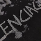 Balenciag! Sunglasses Graffiti Short-Sleeved T-Shirt