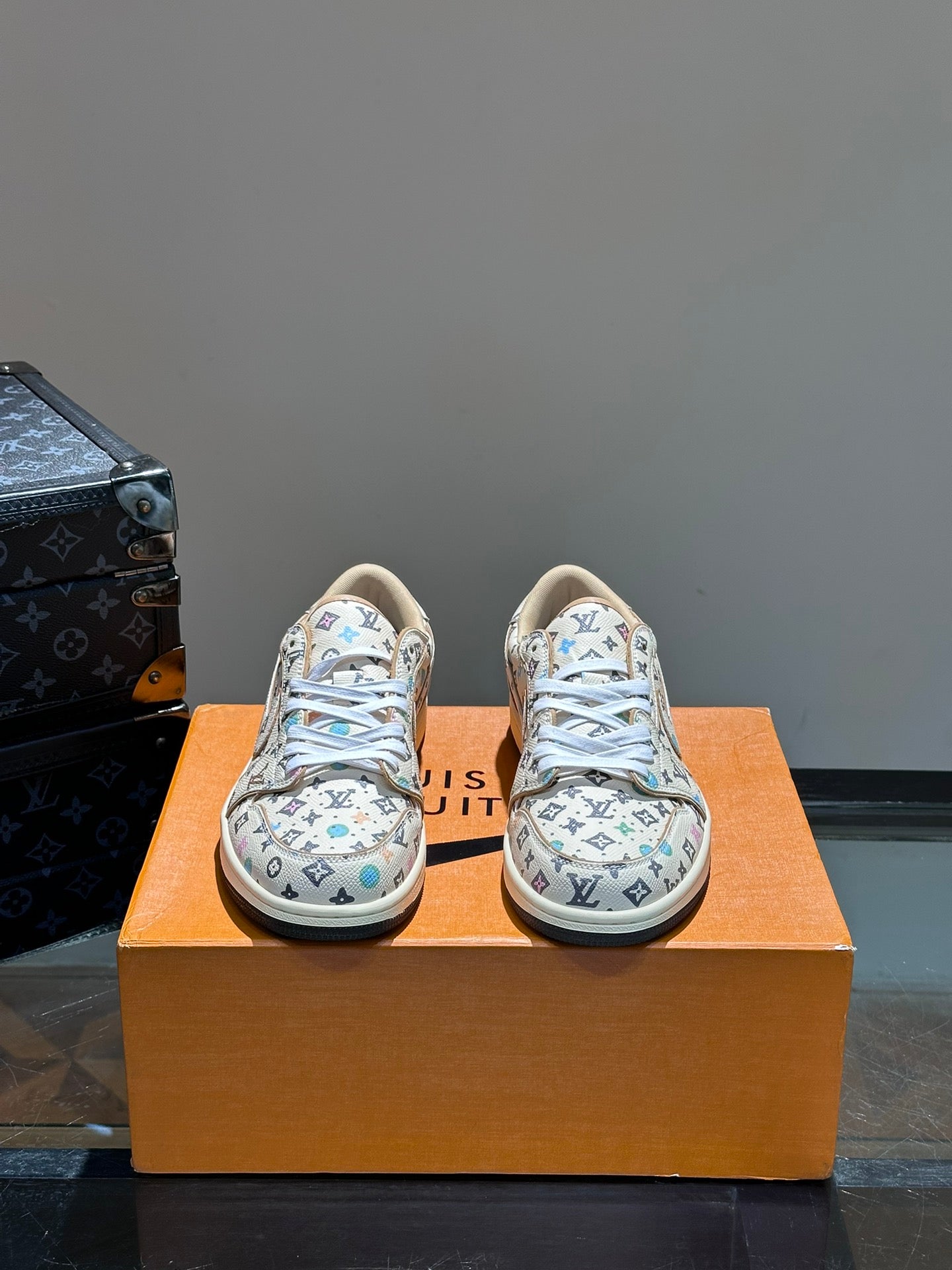 LV x Nike Dunk Low Sneaker