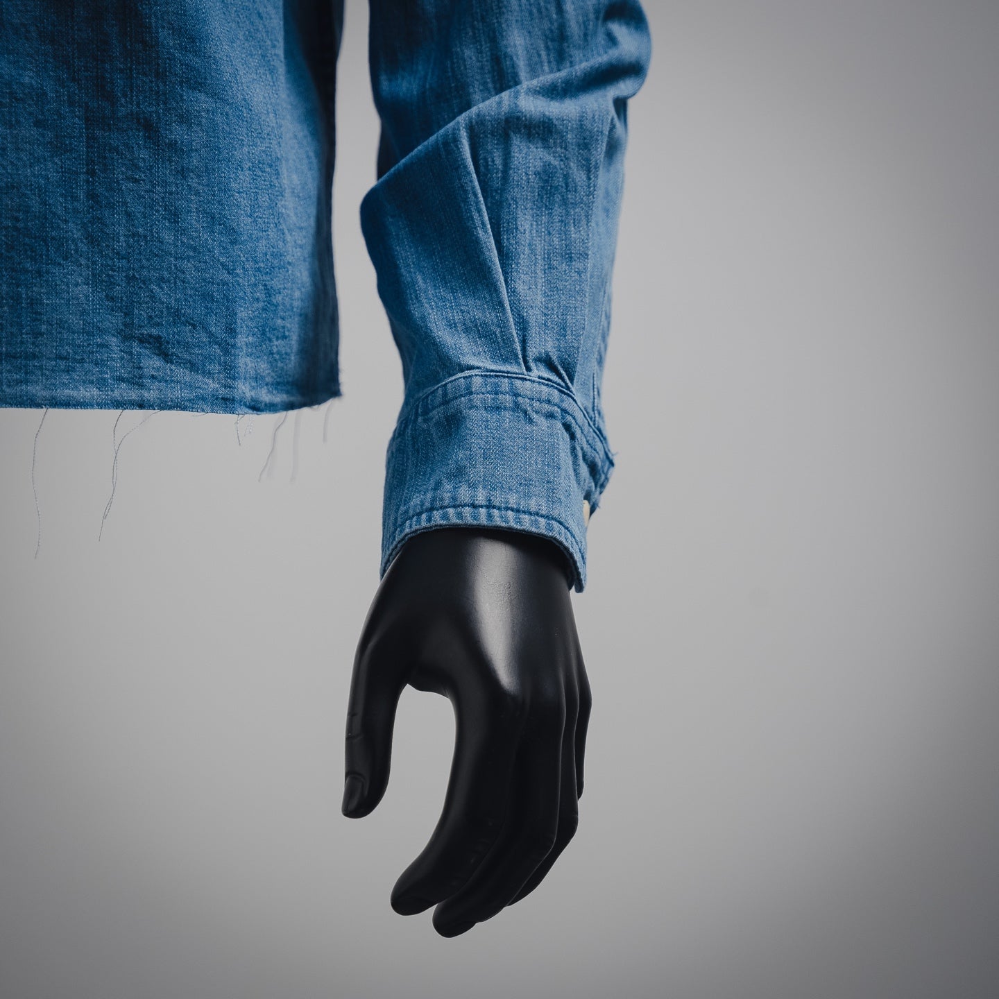 Miu Mi! Blue Denim Shirt
