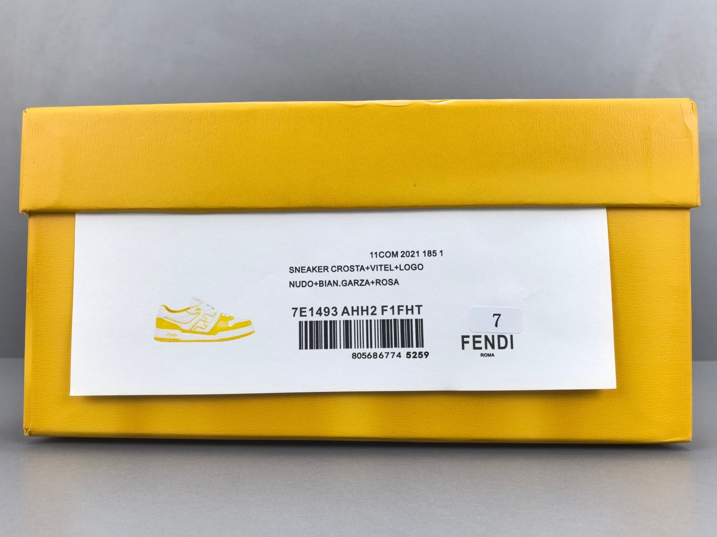 Fend! Match Colourblock Sneakers
