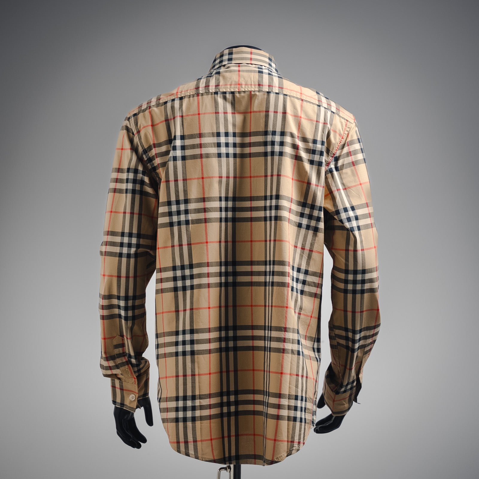 Burberr! Regular Fit Check Cotton Shirt