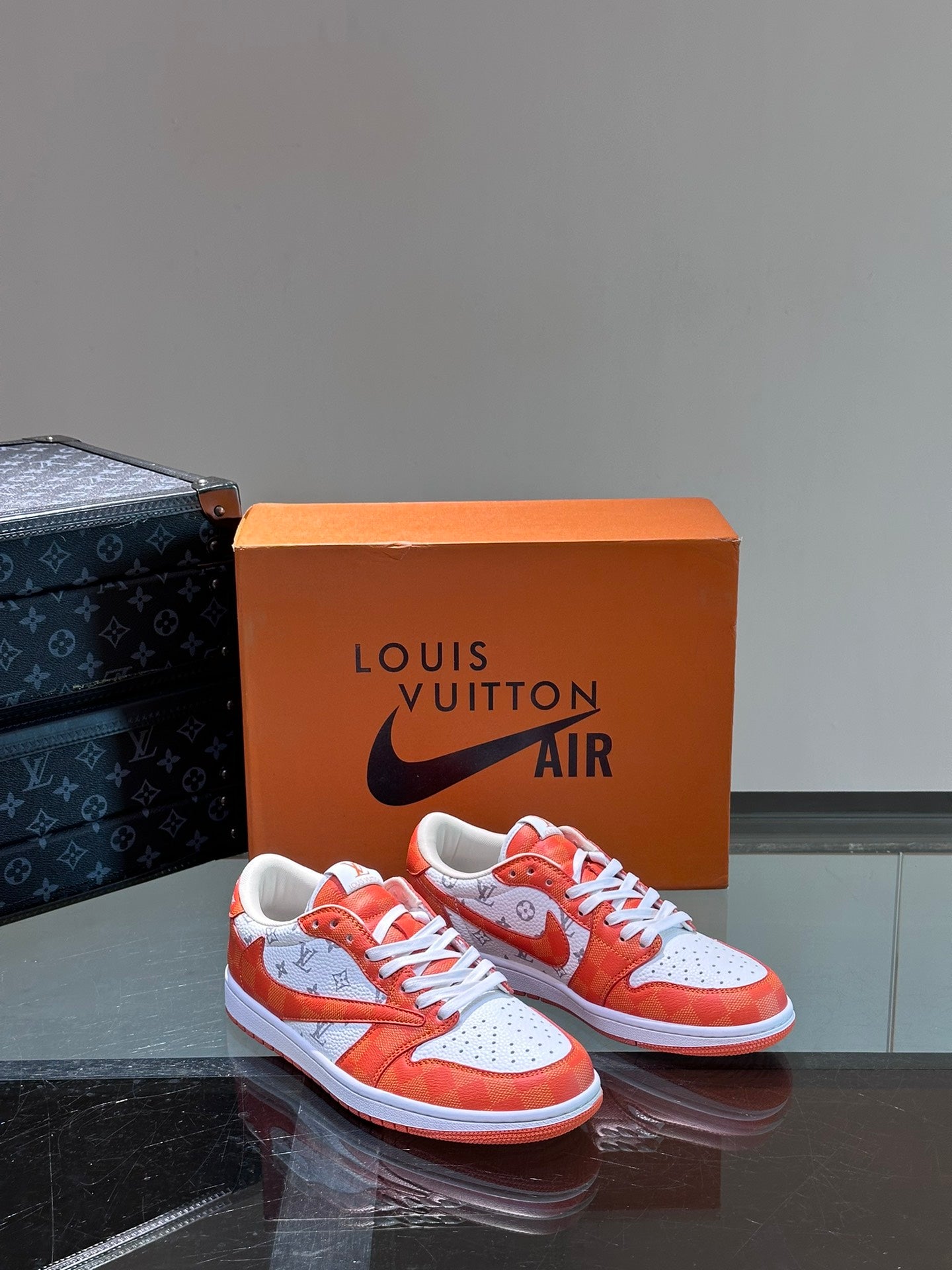 LV x Nike Dunk Low Sneaker