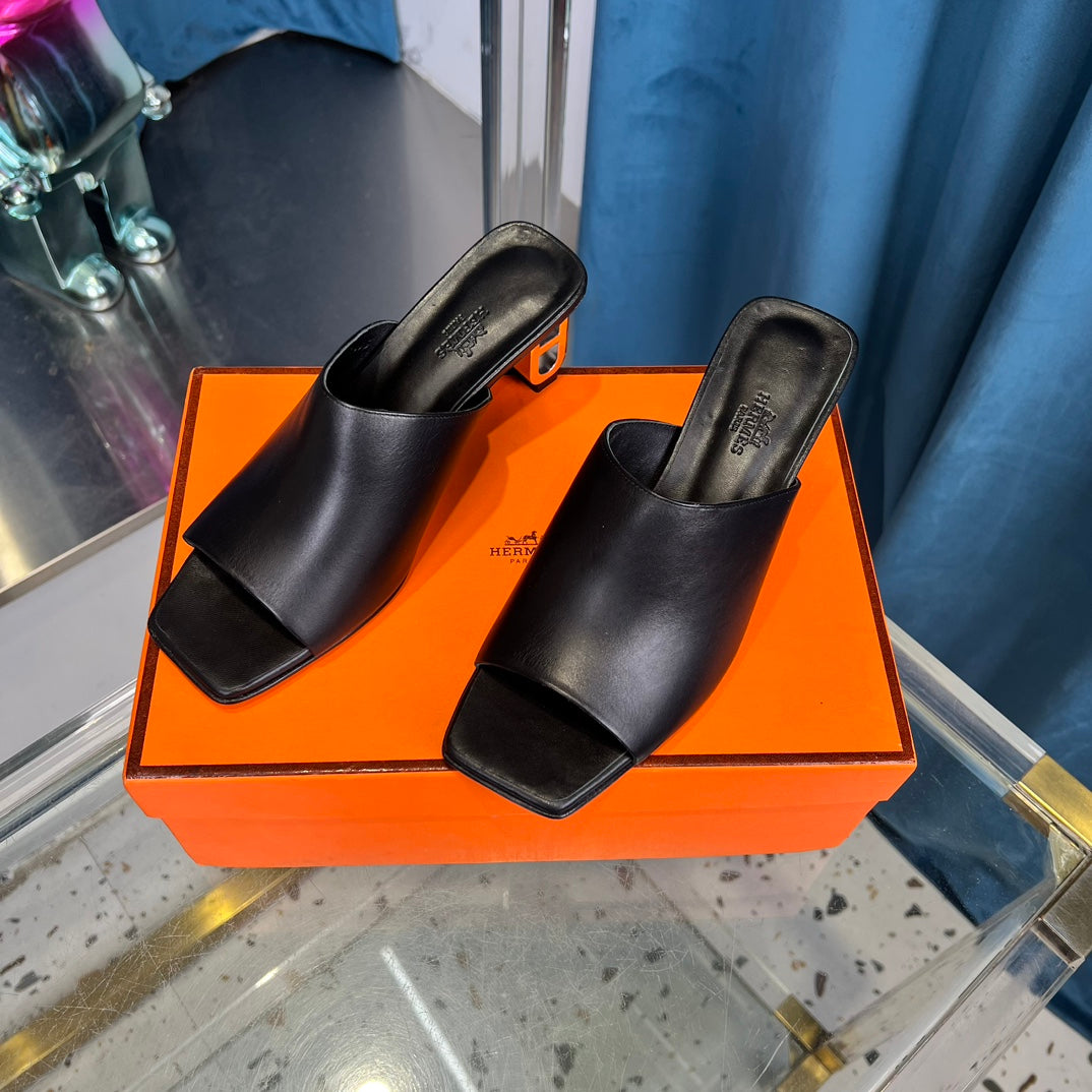 Hermès Lconique 60 Sandal Heel