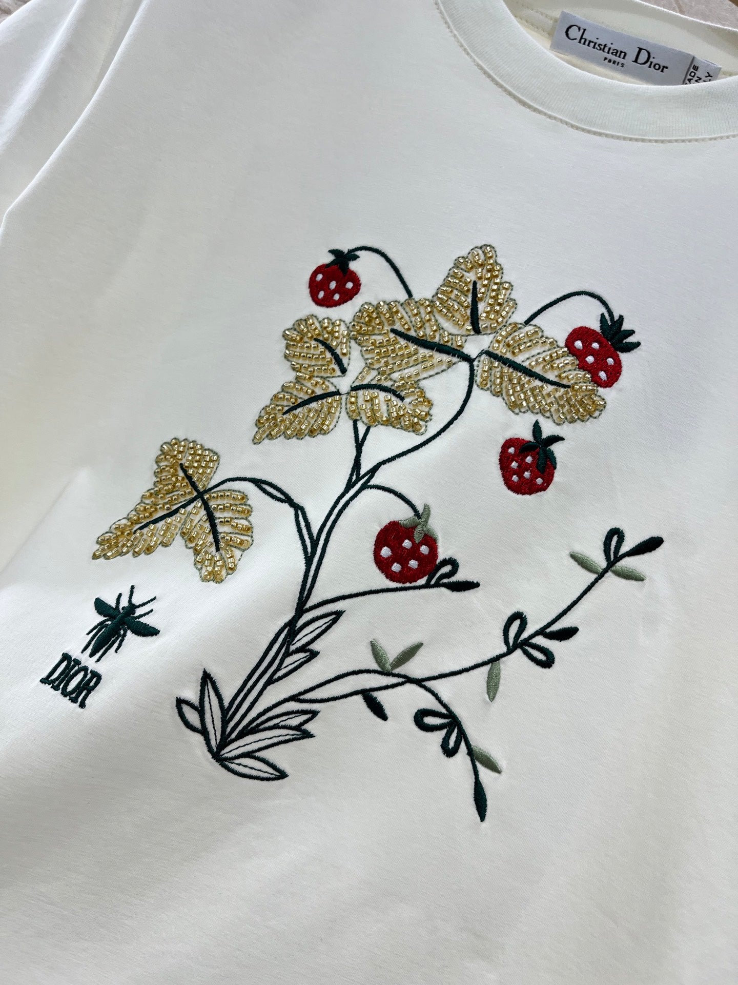 Dio! Logo short-sleeved crew neck T-shirt