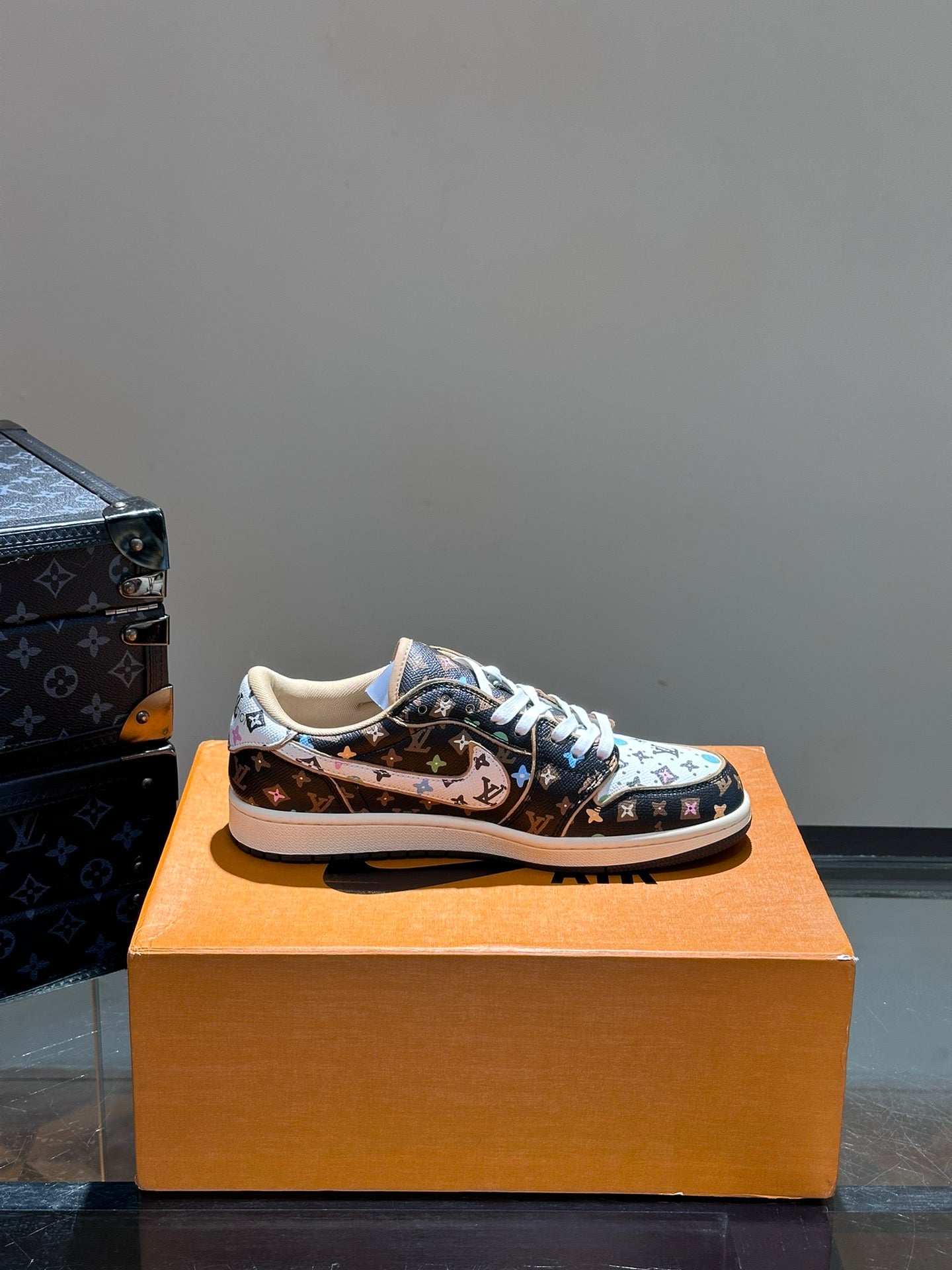LV x Nike Dunk Low Sneaker