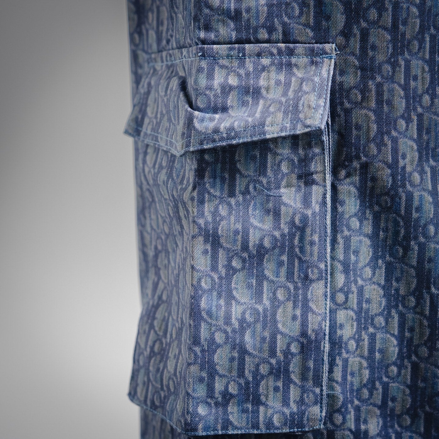 Dior Oblique Bermuda Cargo Shorts