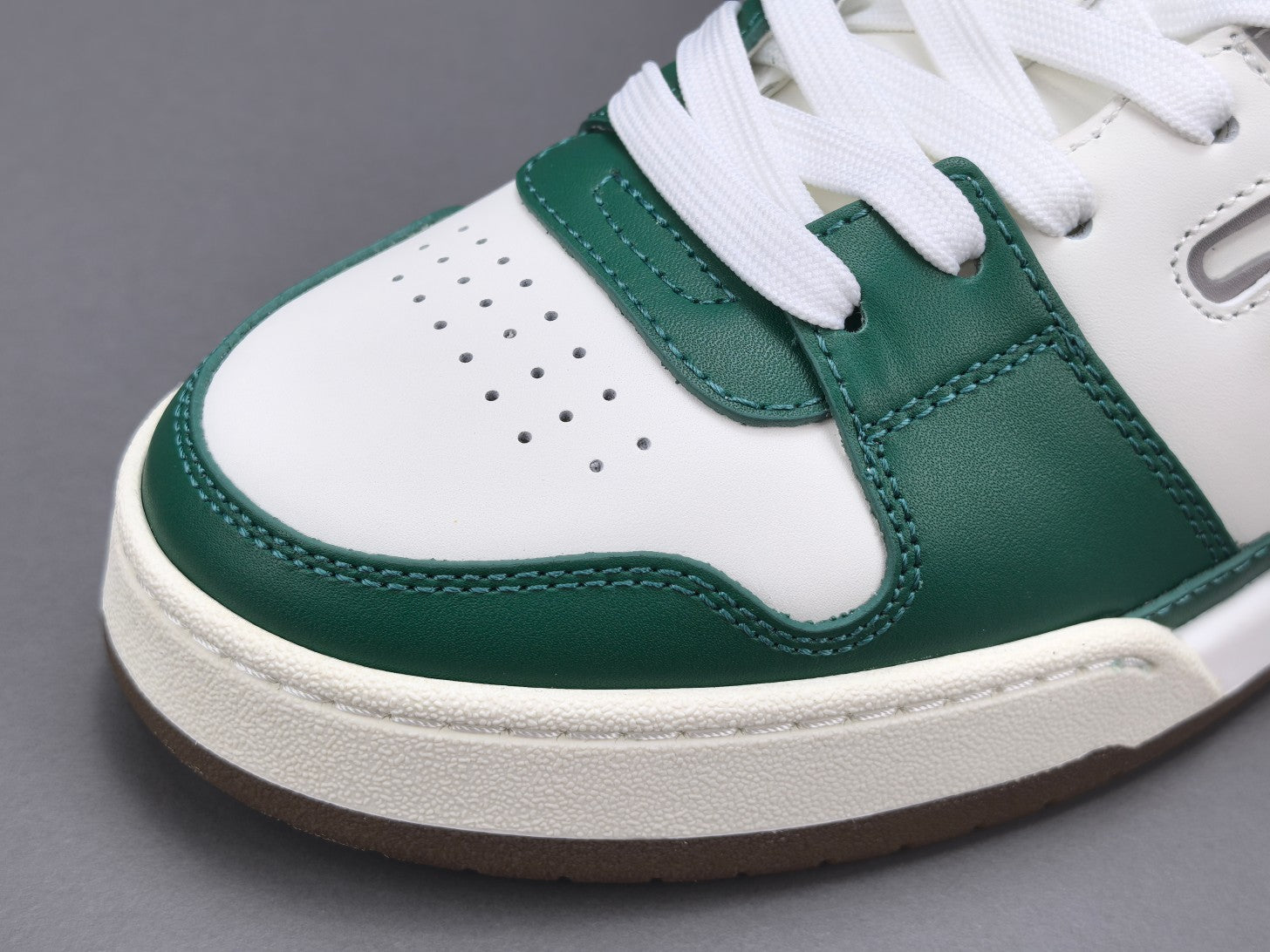 Fend! Match Sneakers FF Jacquard White Suede Fabric Low Tops