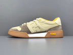 Fend! Match Low Top Suede 'Yellow Beige'