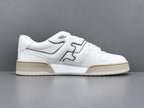 Fend! Match Sneakers FF Jacquard White & Black Suede Fabric Low Tops