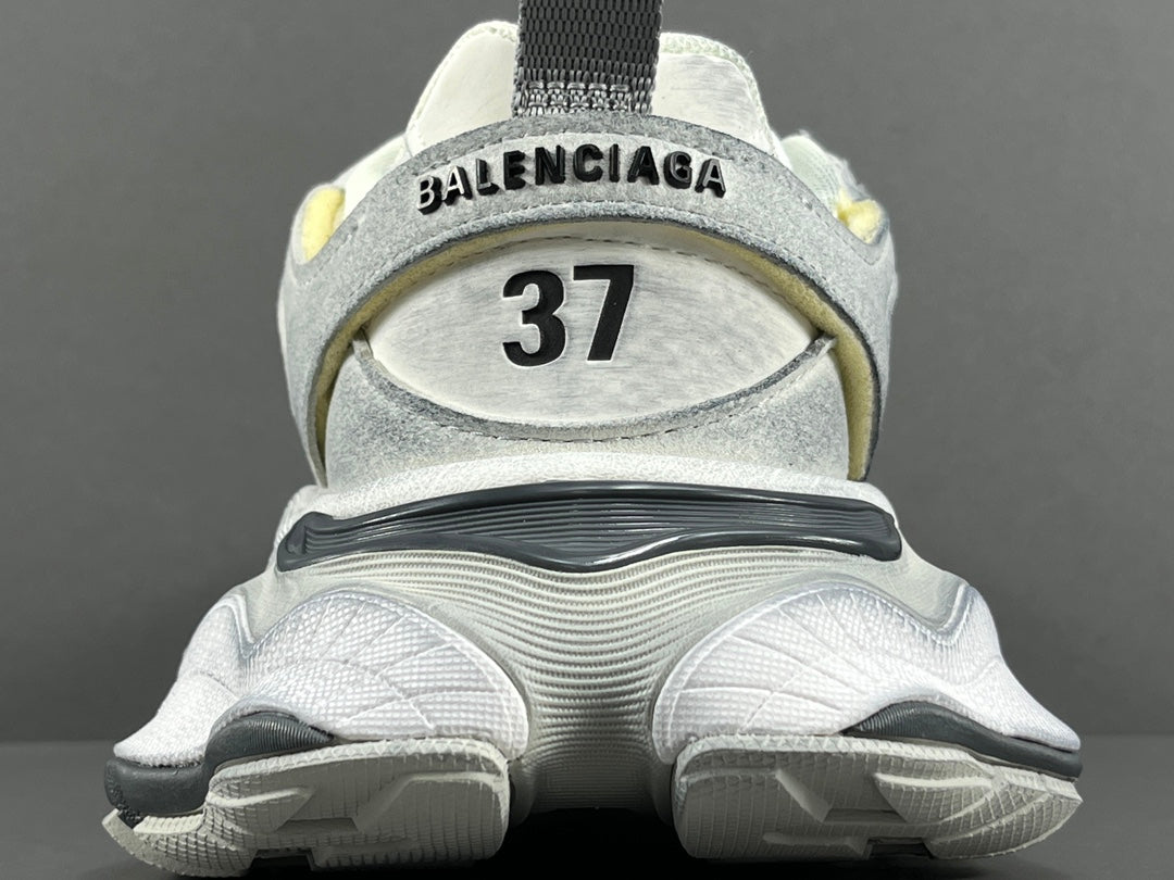 Balenciag! Cargo Round Toe Lace-Up Sneaker