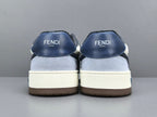 Fend! Match Panelled Suede Sneakers