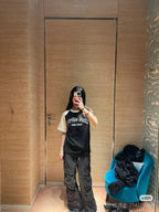 LV Logo short-sleeved crew-neck T-shirt