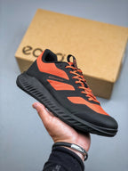 ECCO Black & Red Casual Sneakers