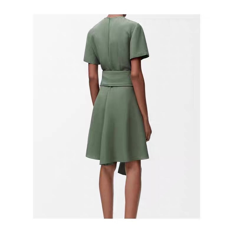Loewe Pebble Dress in Viscose & Linen