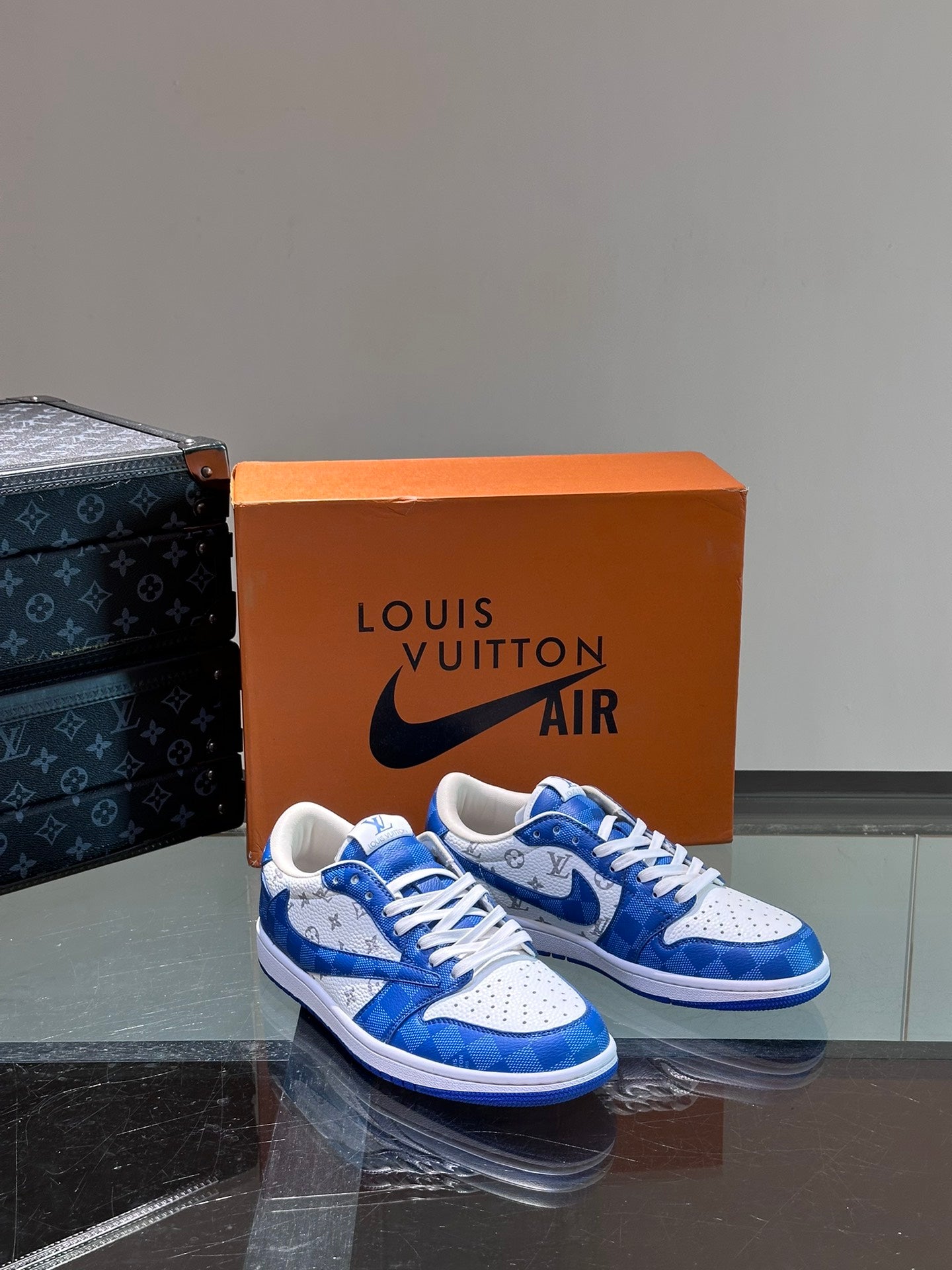 LV x Nike Dunk Low Sneaker