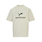 T-shirt à manches courtes Balenciaga ! et Pum !