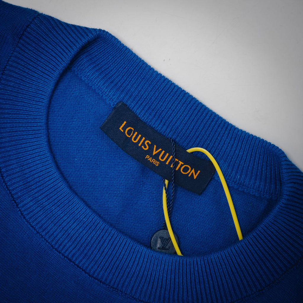 LV Short-Sleeved Signature Crewneck
