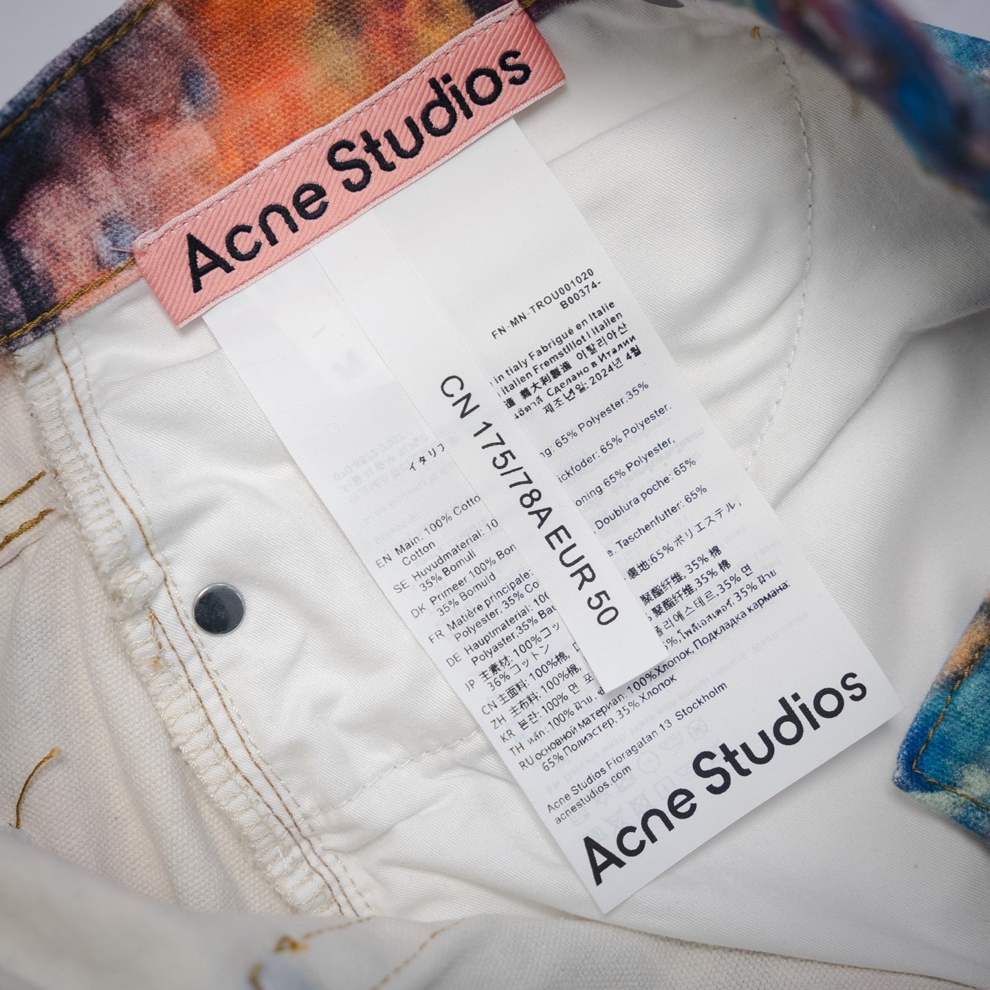 Acne studio! Loose fit jeans - 1981F