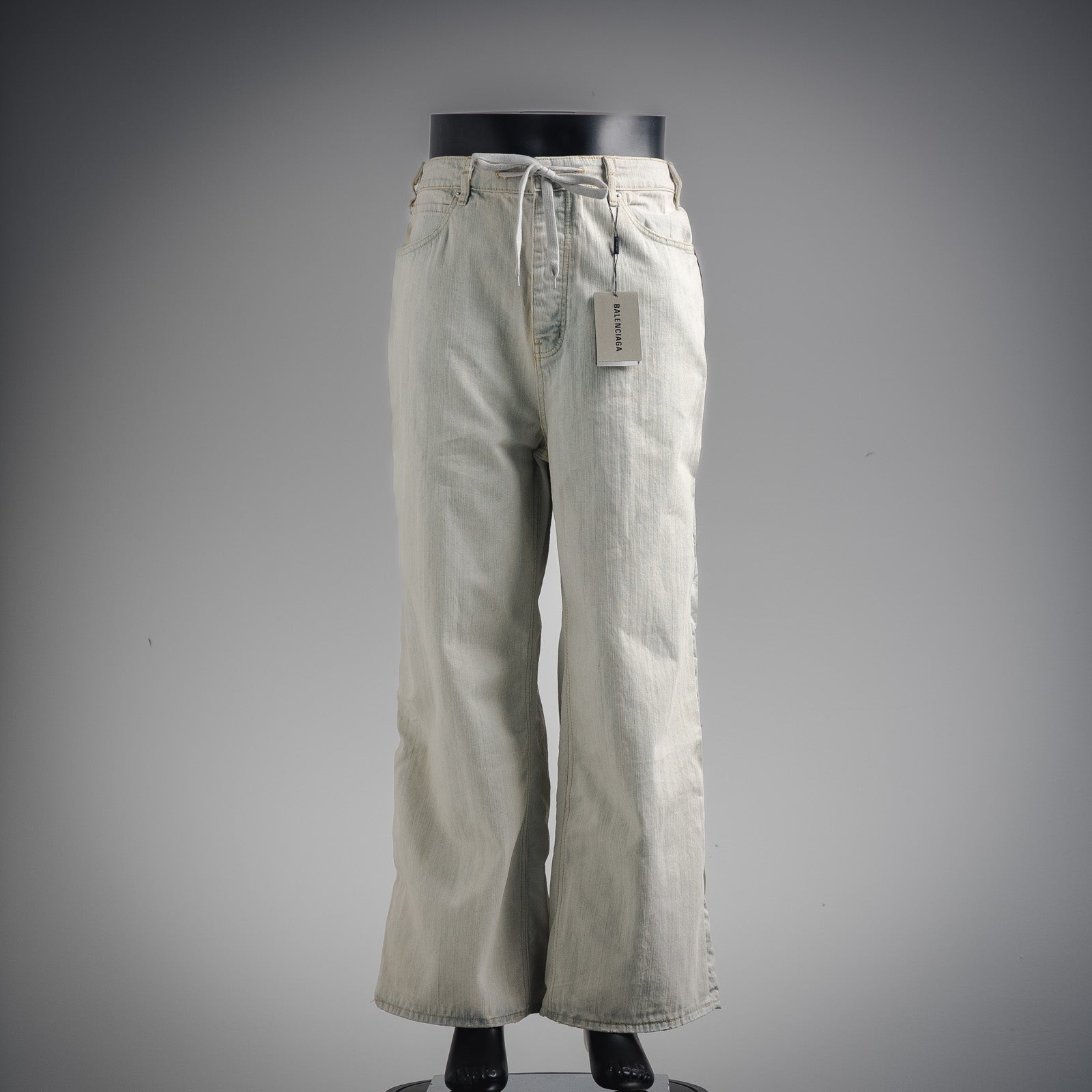 Balenciag! wide-leg jeans
