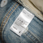 Acne Studi! remake selvedge tapered 5 pocket jeans