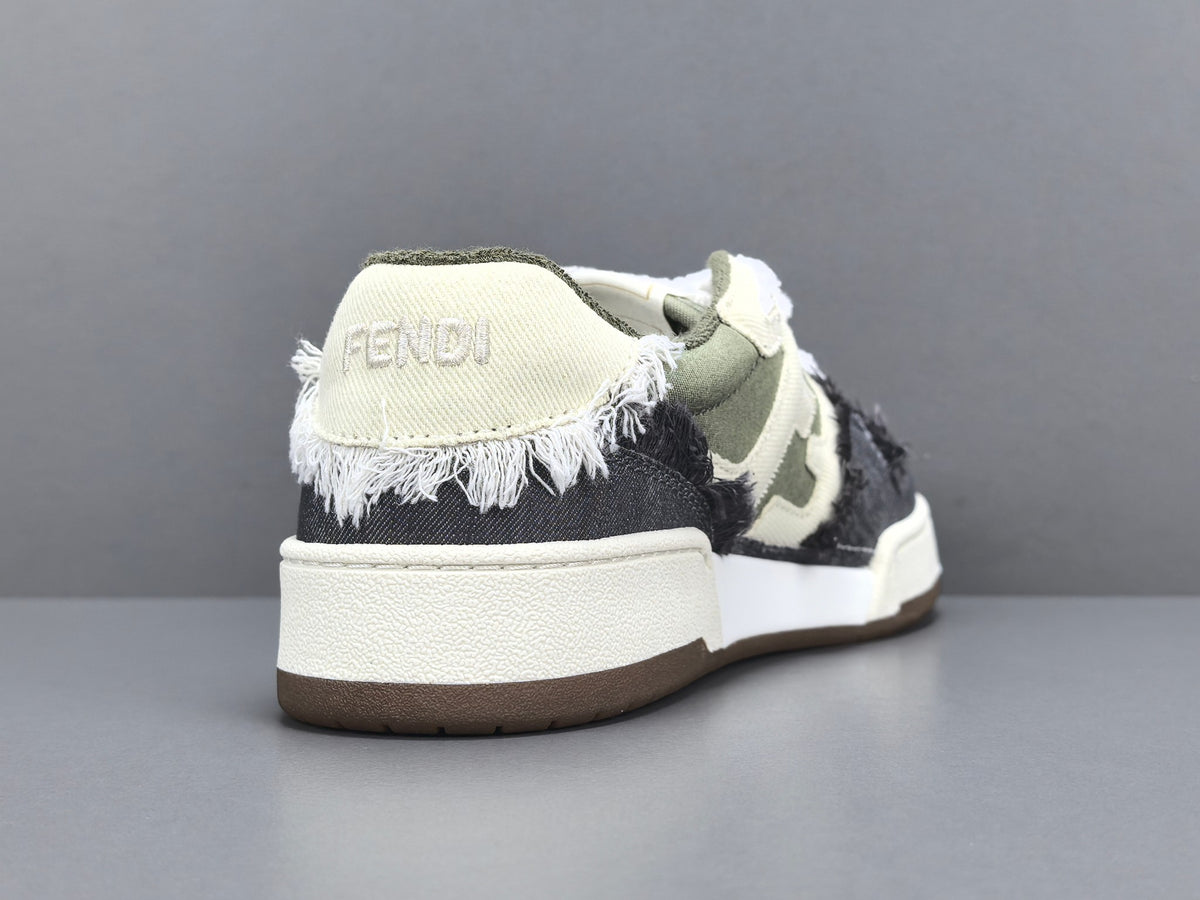 Fend! Match Denim Sneakers