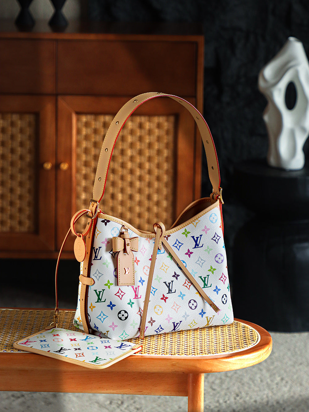 حقيبة يد مونوغرام من LV x TM CarryAll PM