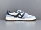 Fend! Match Panelled Suede Sneakers
