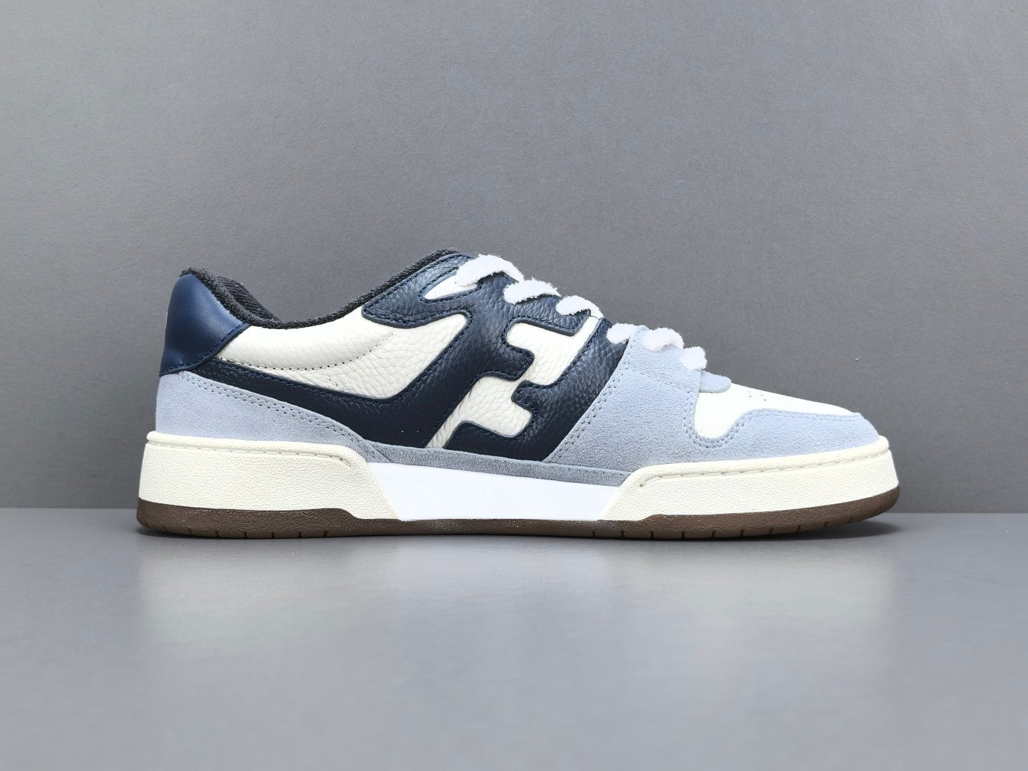 Fend! Match Panelled Suede Sneakers