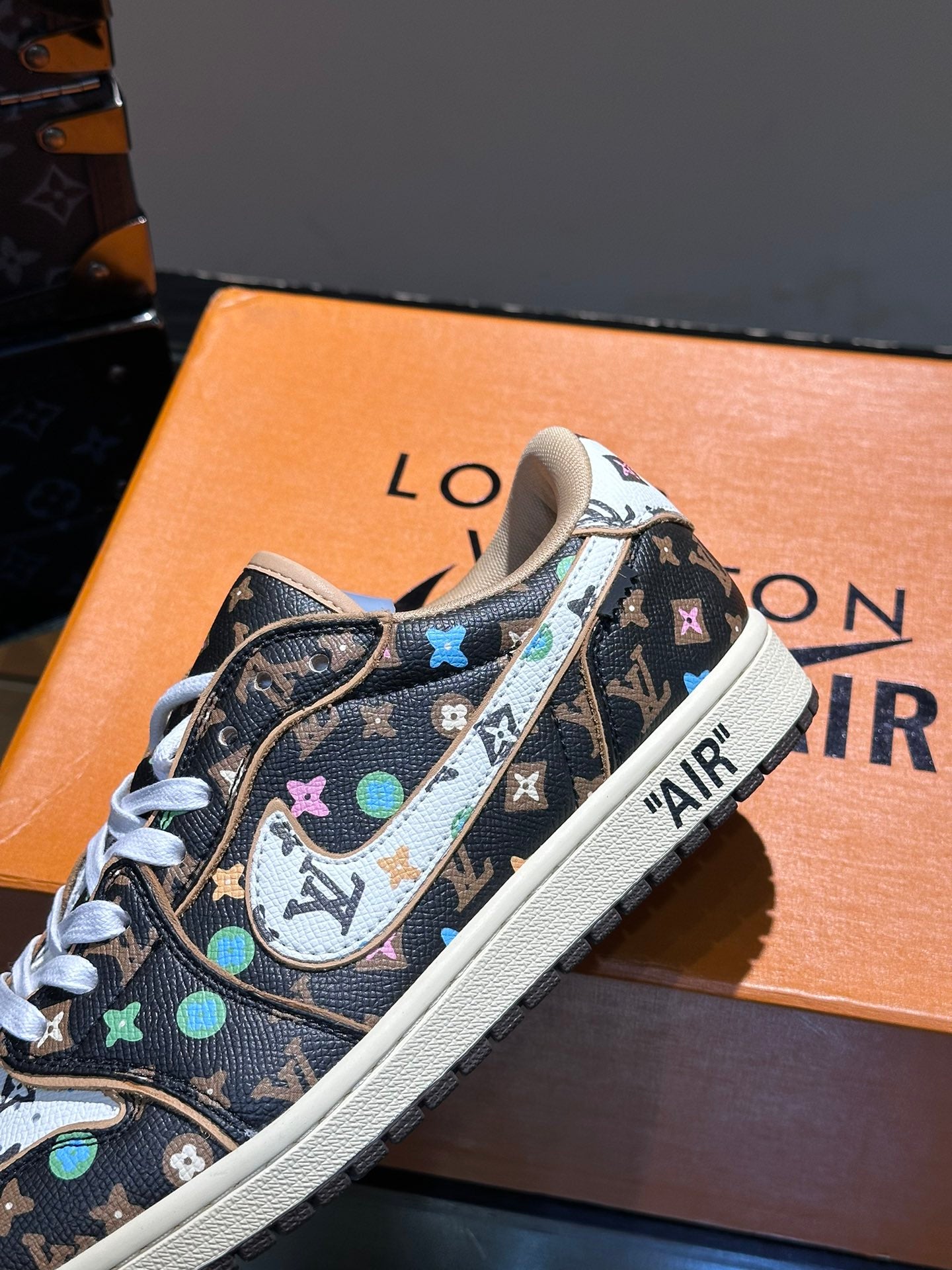 LV x Nike Dunk Low Sneaker