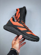 ECCO Black & Red Casual Sneakers