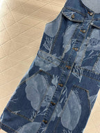 Fendi Blue Denim Dress