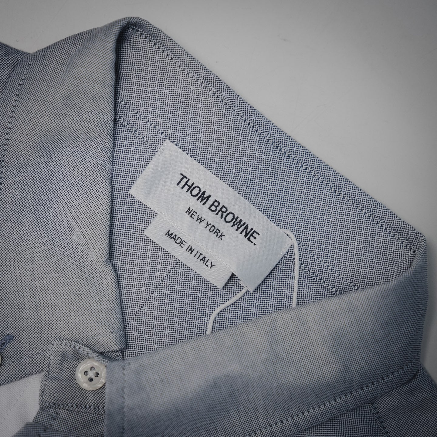 Thom Brown! Adjustable Armbands Two-Tone Shirt