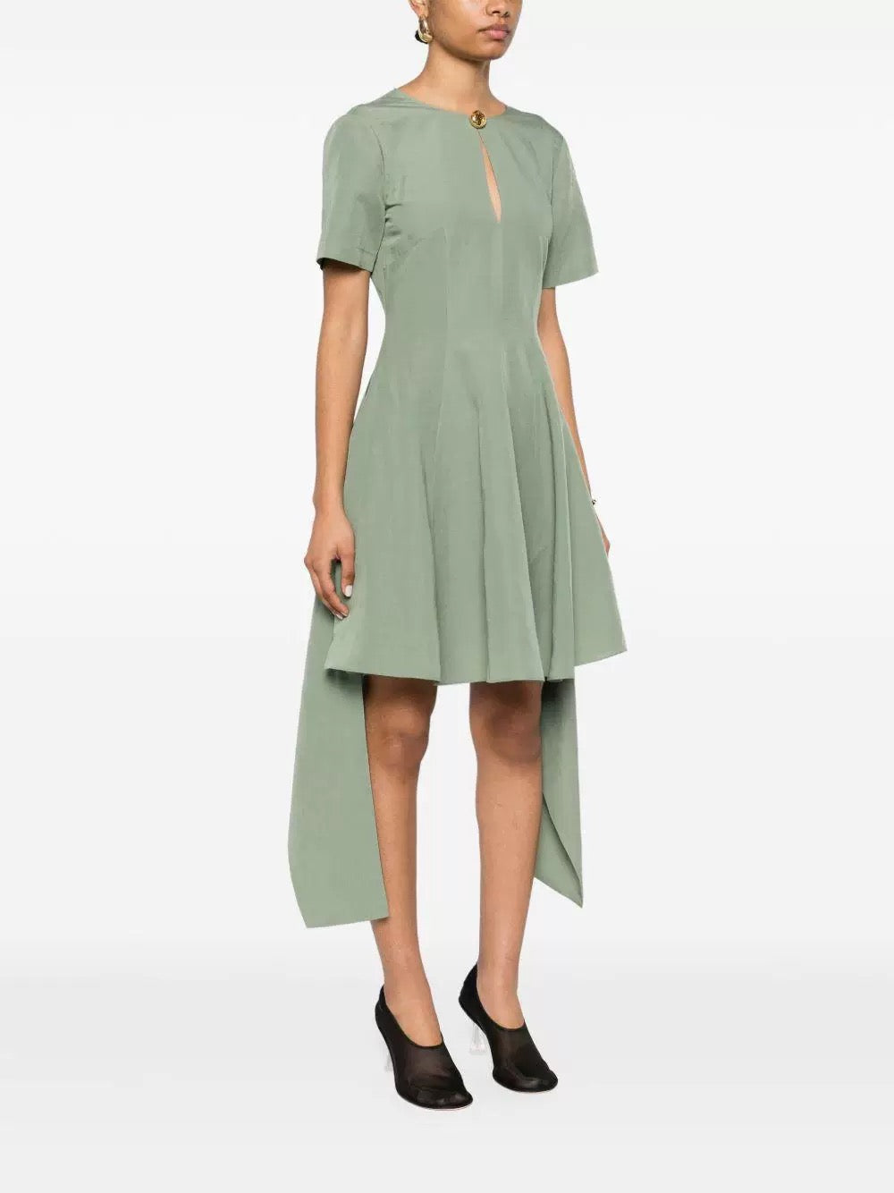 Loewe Pebble Dress in Viscose & Linen