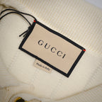 Gucci Web Stripe Knitted Polo Shirt