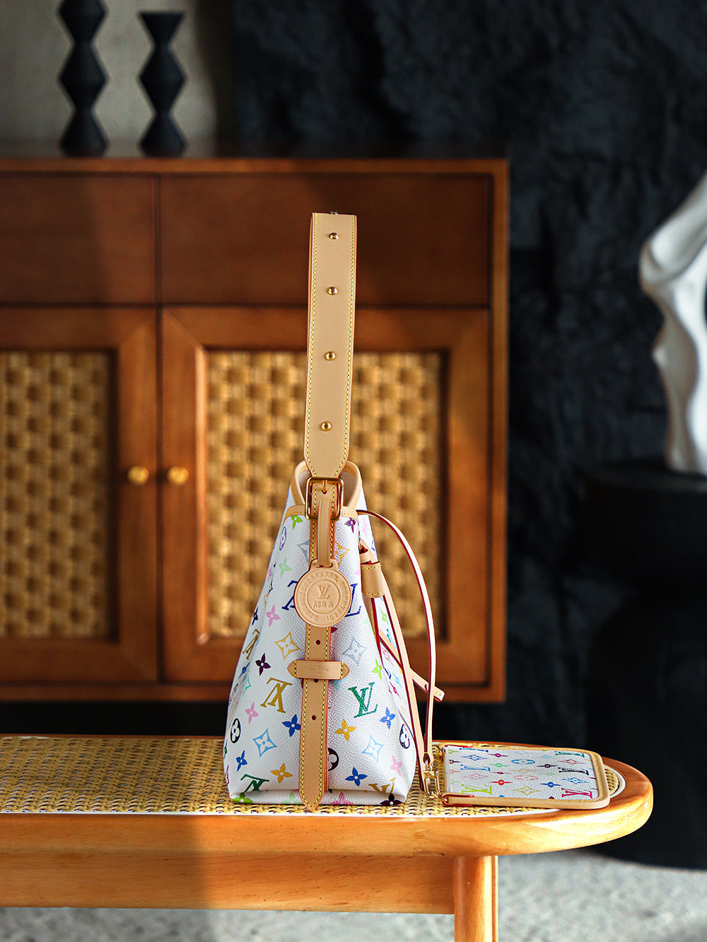 حقيبة يد مونوغرام من LV x TM CarryAll PM
