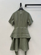 Loewe Pebble Dress in Viscose & Linen